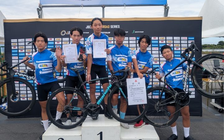 【自転車競技部】大阪総体 ロードレース優勝
