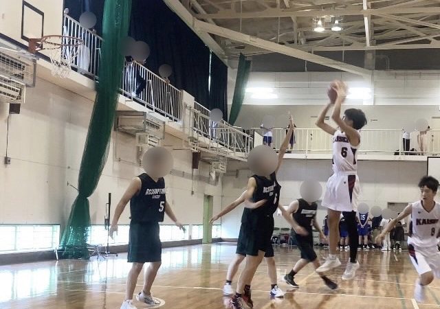 男子バスケットボール部　第７６回大阪高校バスケットボール選手権大会（ウィンターカップ予選）