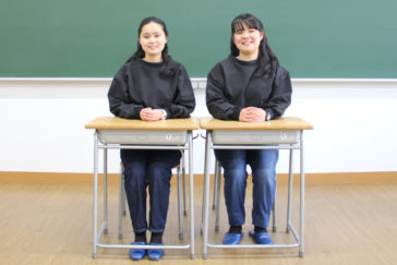 中田 萌絵さんと萌花さんの写真