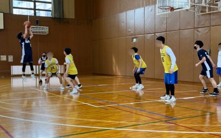 男子バスケットボール部　練習試合結果 4月23日(土)