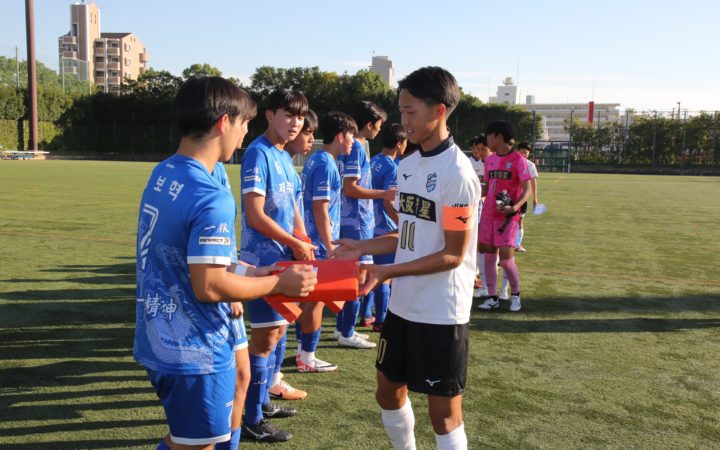 2023済州―大阪 青少年サッカー交流戦を行いました